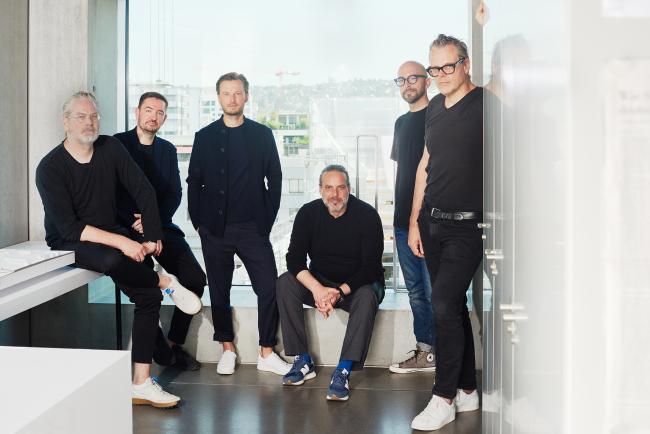 from left to right: Wim Eckert, Alexander Struck, Tobias Weise, Claudio Aquino, André Passos, Piet Eckert, Photo: Christian Aeberhard