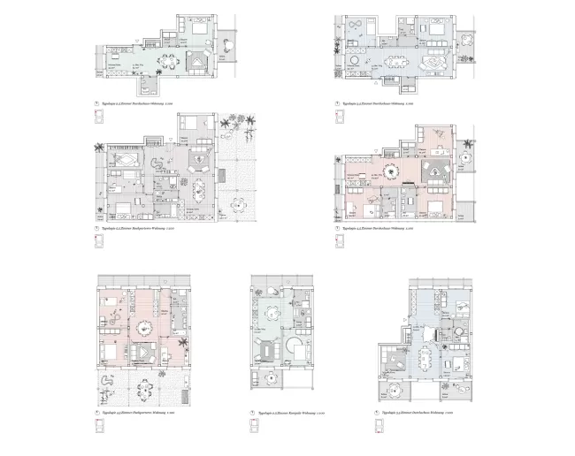 Wohnungstypologien Neubauten