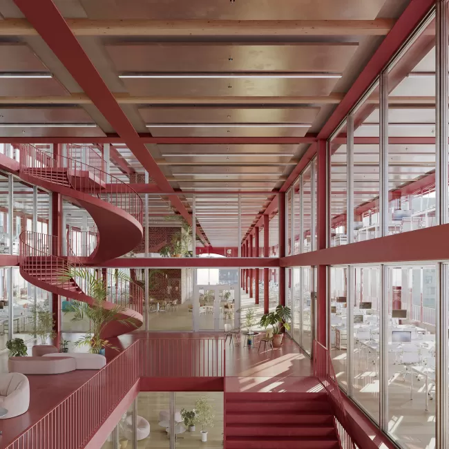 Blick vom Büro MSC, Bild: ArtefactoryLab