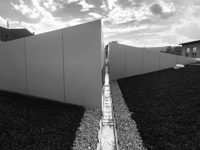 Ausschnitt Dachlandschaft, Foto: E2A