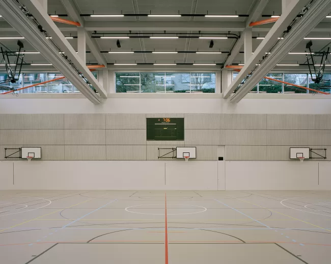 Dreifachturnhalle, Foto: Rasmus Norlander