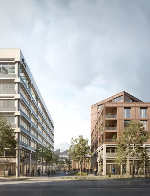 Bild: Von der Industriestrasse zum Roten Haus, Image: Filippo Bolognese Images