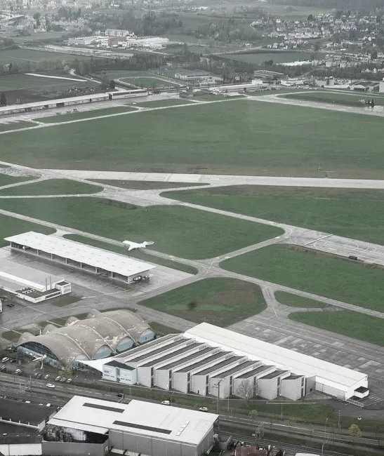 Areal Innovation Park Zurich: Flugplatzareal Dübendorf