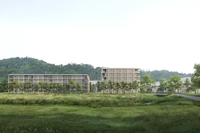 Blick auf Baufelder A, F & J, Bild: Filippo Bolognese Images